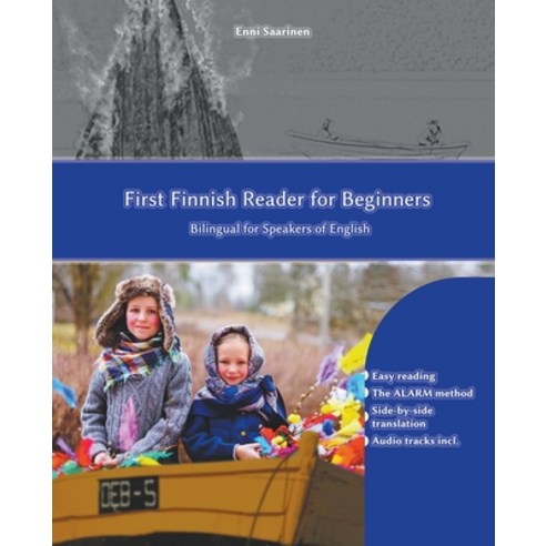 (영문도서) First Finnish Reader for Beginners Paperback, Audiolego, English, 9798223049104