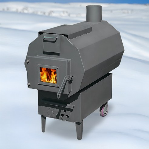 따스함으로 공간을 채우는 한성테크 특대형 화목난로