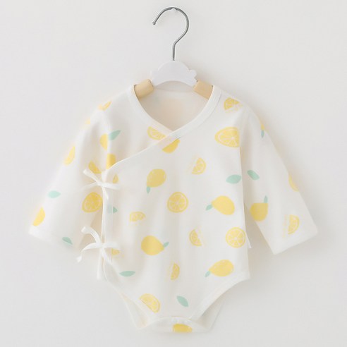 스타도어 유아용 귀요미 패턴 배냇 바디수트