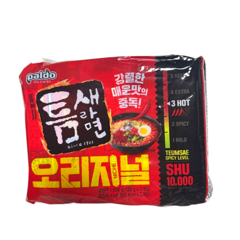 틈새라면 빨계떡 120g