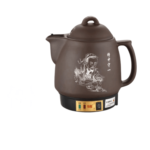 도자기 약탕기 홍삼 달이기 건강원 달임기 전기 약탕기, 3QL 브라운