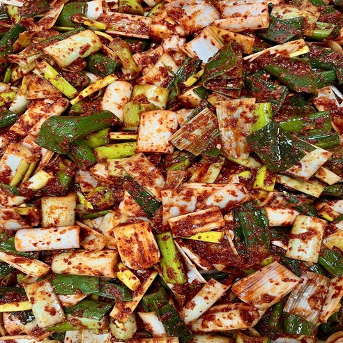 40년 전통의 손맛이 깃든, 전국 3대 대파김치 맛의 향연 대파김치