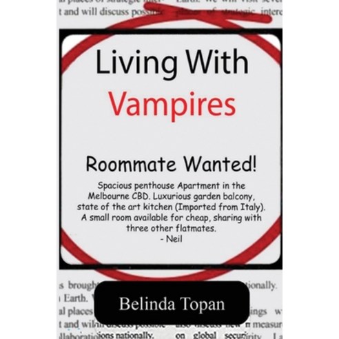 (영문도서) Living With Vampires Paperback, Belinda Topan, English, 9780994350077