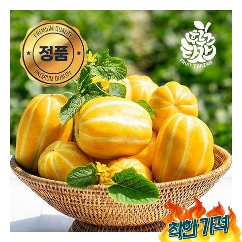 성주꿀참외 정품 2kg 꼬마과 10-12개/16브릭스 이상, 없음