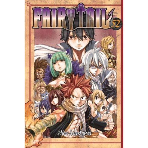 (영문도서) Fairy Tail 52 Paperback, Kodansha Comics, English, 9781632361158