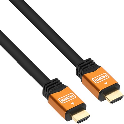 넷메이트 4K HDMI V2.0 골드메탈 케이블 NM-HM03GZ, 3개, 3m.