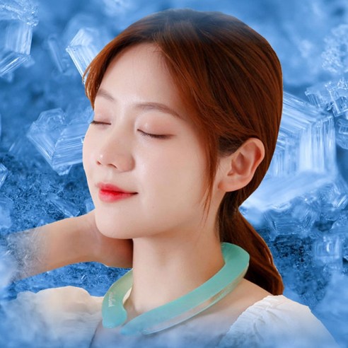 윈즈올 시원한 쿨링 넥밴드 아이스 쿨 스카프, 퍼플
