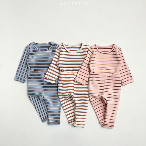 밤새 뒤척이는 우리 아이, 꿀잠을 선물하는 비법? 무지개 떡실내복의 마법! 오뜨베베실내복