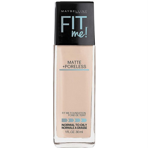 메이블린 핏 미! 파운데이션 매트 + 포어리스 30ml, 1개, 105 Fair Ivory