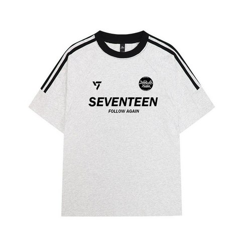 2024 세븐틴 응원 반팔 티셔츠 굿즈, 1, 2XL