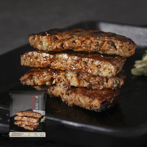 직화그릴 떡갈비 1팩(2장), 15개, 160g