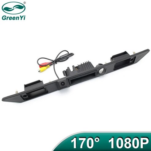 후방카메라설치 화물차 GreenYi-차량 후방 카메라 170 Deg 1080P AHD 아우디 A3 A4 A5 A6 B6 A6L S6 B7 A8 A8L 아반트 열쇠 구멍 포, 1.CVBS480P-125deg, 1.CVBS480P125deg