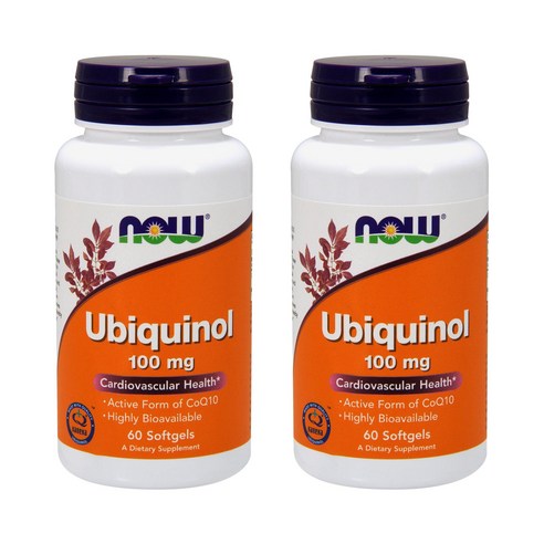 나우푸드 유비퀴놀 100mg 소프트젤, 2개, 60정