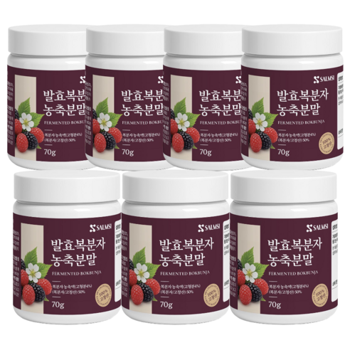 고창 복분자 가루 분말 2개 복분자 발효 농축 고창산