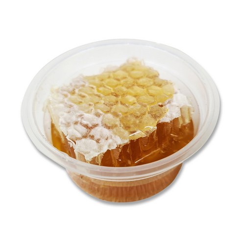 푸드공작소 국내산 토종꿀 한입 벌집꿀 110g 220g, 1개