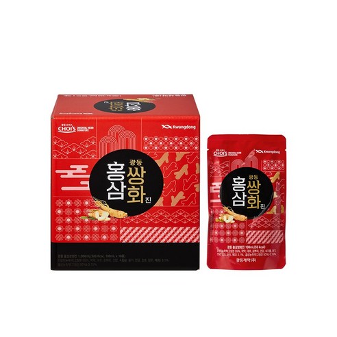 광동 홍삼쌍화, 100ml, 10개