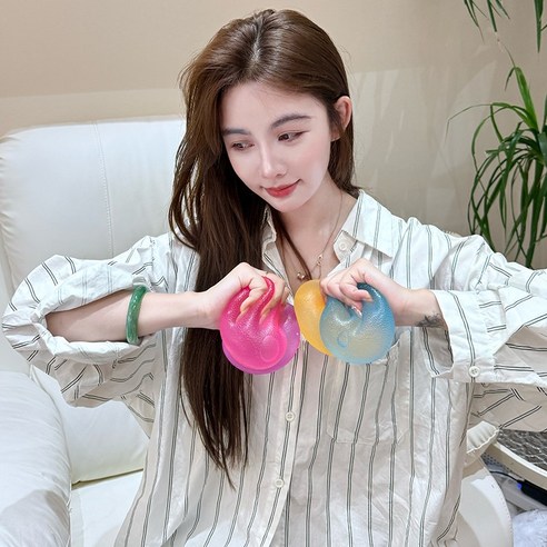 몽환적인 바이올렛, 소리 없이 스트레스 해소