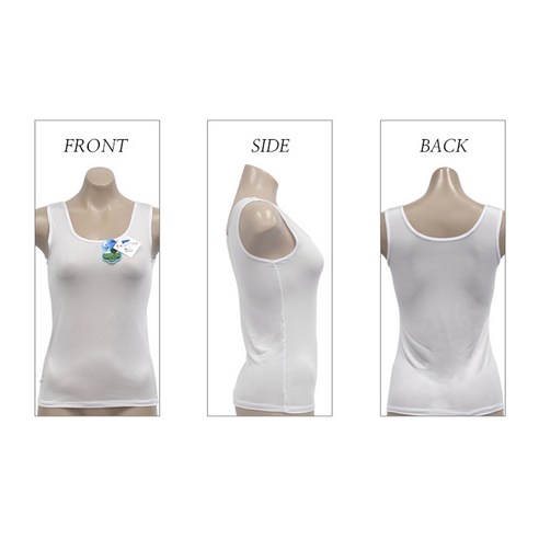 사계절 내내 편안한 착용감을 선사하는 블루핀 풍기인견 국산 여성 쿨 런닝 나시