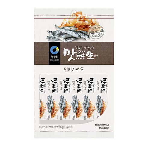 청정원 맛선생 멸치가쓰오(10g X 8개입), 6개