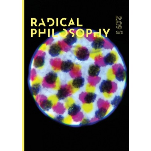 Radical Philosophy 2.09 / Winter 2020-21 Paperback, English, 9781999979386