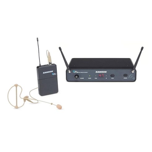 Samson Technologies Concert 88x 헤드셋 무선 시스템 HS5 헤드셋 마이크 포함 (K 밴드) (SWC88XBHS5-K) 블랙 - 무선통신 | 쿠팡