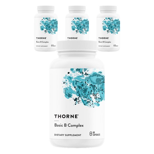 쏜리서치 베이직 B 컴플렉스 캡슐, 60정, 4개