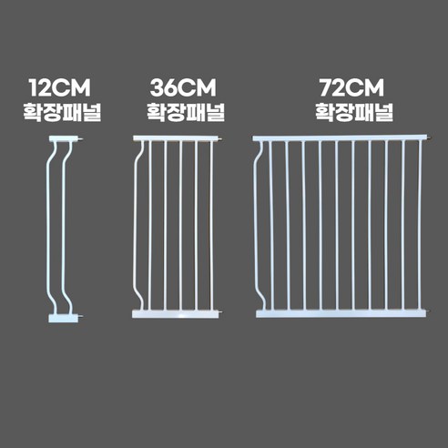 집사의집 강아지 안전문 확장패널 화이트, 1개