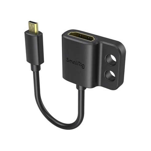 스몰리그 슬림 4K HDMI 어댑터 케이블 D to A, 1개