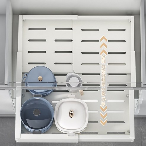 LA DERIVE 슬라이딩 주방선반으로 주방 정리 고민 끝! 깔끔함 풀파워 업그레이드!