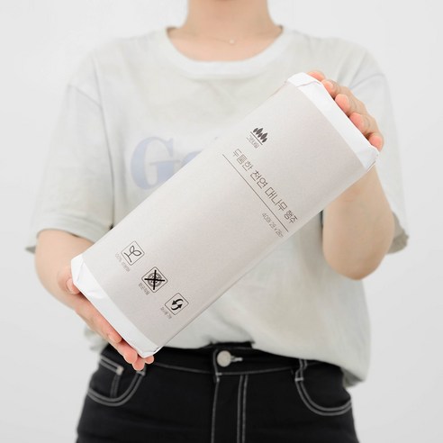 그린내일 두툼한 천연 대나무 행주 키친타올 40매 빨아쓰는행주