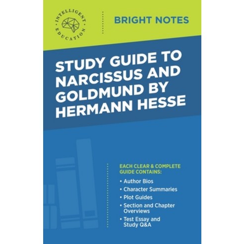 Study Guide to Narcissus and Goldmund by Hermann Hesse Paperback, Influence Publishers