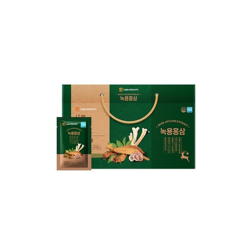[대웅생명과학] 녹용홍삼 (국산 생녹용추출액 6년근홍삼 당귀 천궁 함유 70mlX30포) -5세트, 2100ml, 5세트