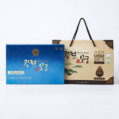 관절보궁 프리미엄 김연자 관절건강500mlx120정 60mlx60포 (1개월분)