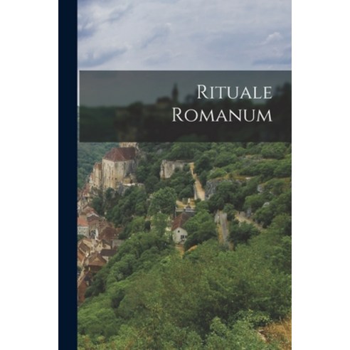 (영문도서) Rituale Romanum Paperback, Legare Street Press, English, 9781015450073