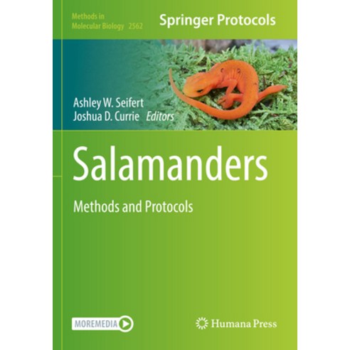 (영문도서) Salamanders: Methods and Protocols Paperback, Humana, English, 9781071626610