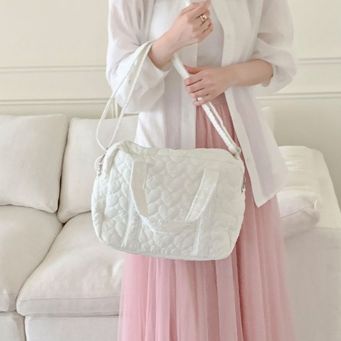 스타일리시한 육아를 위한 필수템, 올랜더 누빔 기저귀가방