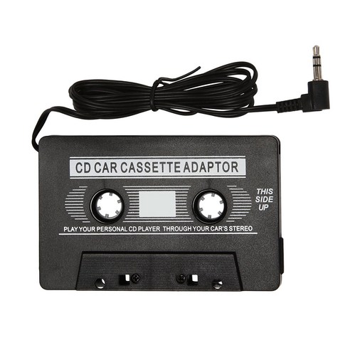 3.5mm Aux 자동차 오디오 카세트 테이프 어댑터 iPod 용 MP3 용 MD iPhone 용, 하나, 보여진 바와 같이