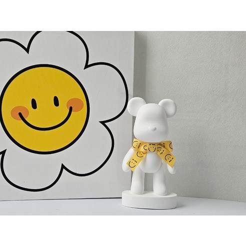 귀여운 곰돌이 석고 방향제로 칙칙한 방에 향기와 활력을 더하세요!