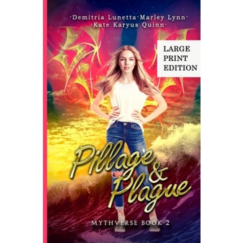 (영문도서) Pillage & Plague: A Young Adult Urban Fantasy Academy Series Large Print Version Paperback, Little Fish Publishing, English, 9781733666787
