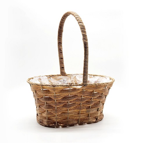 천연 소재의 라탄바구니