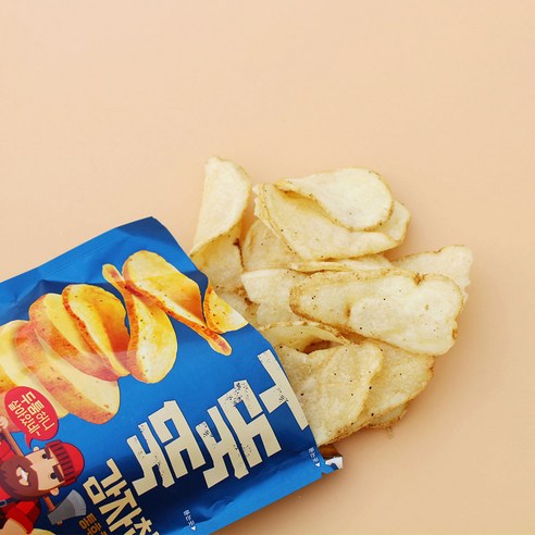 맛있는 간식을 위한 오리온 감자칩 궁합세트