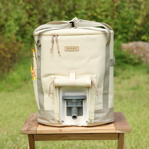 지플랫 캠핑 스탠리 워터저그 가방 7.5리터 워터저그커버 7.5L 수납가방, 베이지(손잡이커버증정), 기본