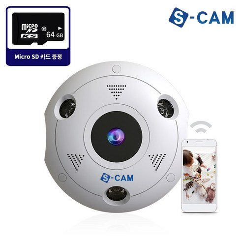 TAPO C420S2 파노라마 웹캠 간편설치 HD 360도 홈캠 IP 카메라 가정용 회사용 업소용 CCTV S-CAM360 360도 천장 설치, S-CAM360 (No.360) Best Top5