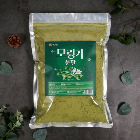 모링가 분말 가루 2kg 대용량 모링가잎, 1개입