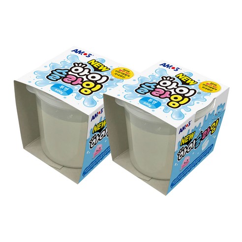 아모스 아이 슬라임 2p, 투명, 600g