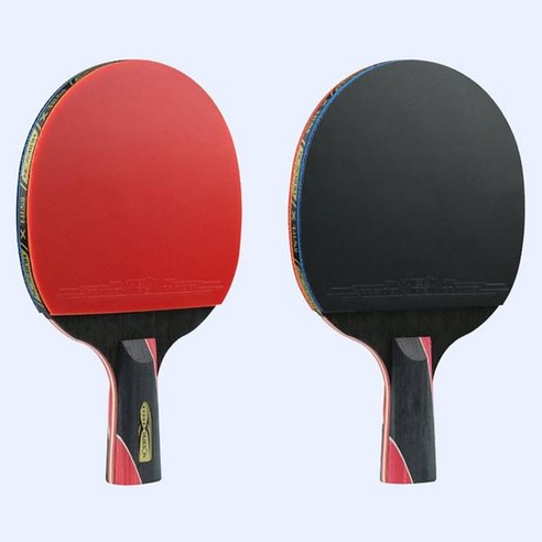 탁구채 훈련 탄소 탁구 배트 라켓 패들 초심자용 선수 6 7 8 스타 스포츠 파트, Long Handle