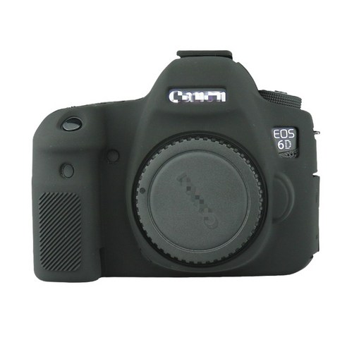Sunlink 카메라 케이스 고무 보호 바디 스킨 커버 캐논 EOS 6D 80D용 소파 실리콘, 80D2