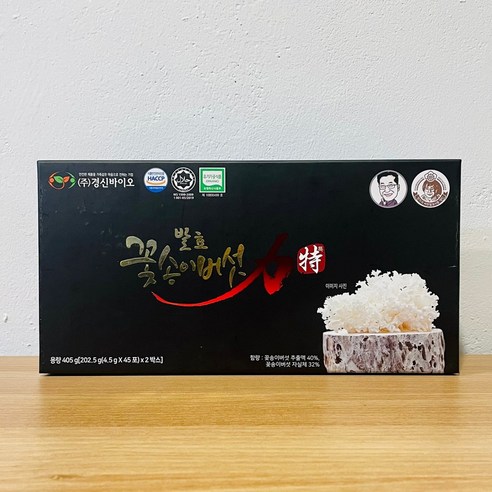 발효 꽃송이버섯 특, 1.(특) 4.5g x 90포, 1개, 405g