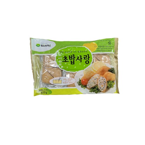 (신미) 조미유부 600g ( 냉동포장 + 아이스팩 포함 ), 1개