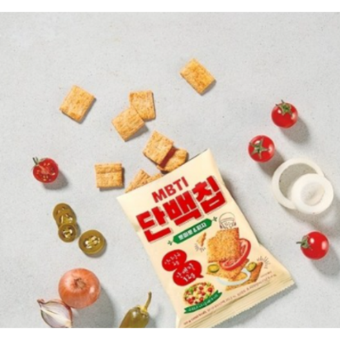 [헤이바디] MBTI 단백칩 토마토&피자, 50g, 20개
